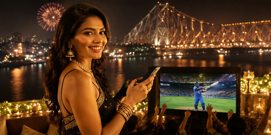 Festive cricket betting scene in Kolkata for Diwali