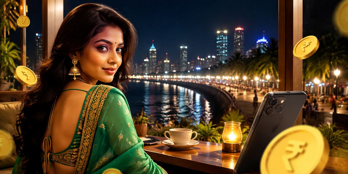 Mobile user engaging with casino games in Mumbai